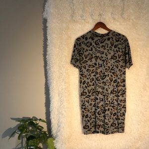 ZARA Animal Print Dress